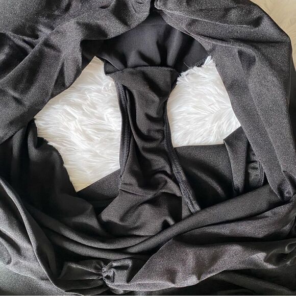 Sea by Monif C. One Piece Swimsuit Cutout Front Black New Womens Plus Size 24W - Picture 8 of 10